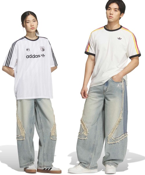 adidas（アディダス） ジーンズ adidas TG WIDE DENIM PANTS