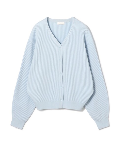 【現行品】Ballseyリンクスリブ Vネックカーディガン Ballsey（ボールジィ） ニット セーター リンクスリブ Vネック