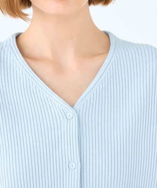 Ballsey（ボールジィ） ニット セーター リンクスリブ Vネック