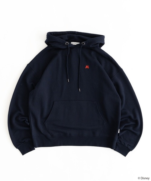 「MUHET」 プルオーバーパーカー「Disneyコラボ」 SMALL 杢グレー レディース_画像4