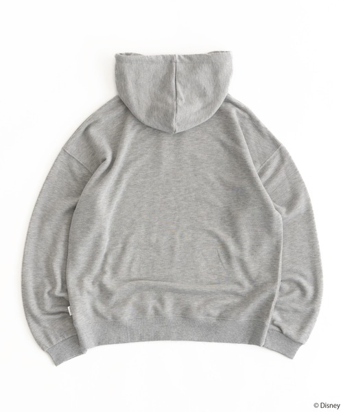 「MUHET」 プルオーバーパーカー「Disneyコラボ」 SMALL 杢グレー レディース_画像8