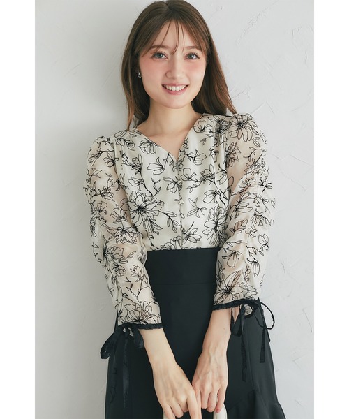tocco closet（トッコ クローゼット） ブラウス シャツ リボン付き