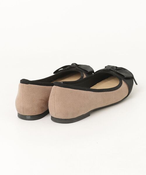 「ODETTE E ODILE」 フラットパンプス 24.5cm ベージュ レディース_画像2