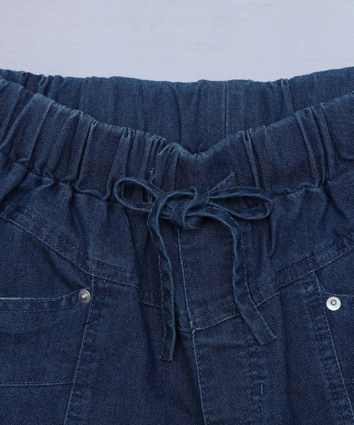 「reca」 デニムパンツ FREE サックスブルー レディース_画像5