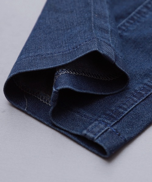 「reca」 デニムパンツ FREE サックスブルー レディース_画像9