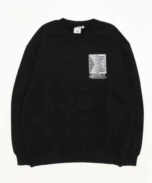 X-girl（エックスガール） スウェットカットソー M ブラック