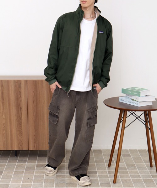 新品　patagonia フリースジャケット　リバーシブル org.jpg