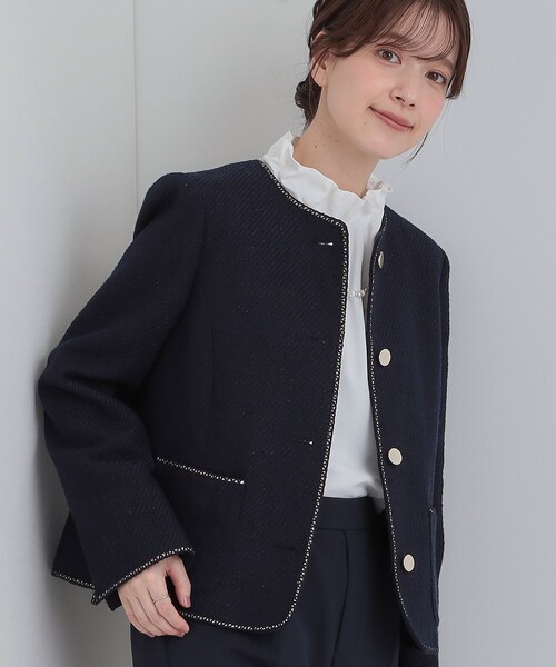 SHOO・LA・RUE（シューラルー） ジャケット ノーカラージャケット