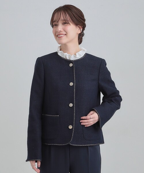 SHOO・LA・RUE（シューラルー） ジャケット ノーカラージャケット 入学