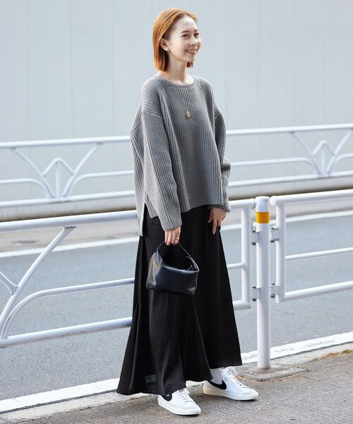 SLOBE IENA（スローブイエナ） コンビワンピース FREE ベージュ