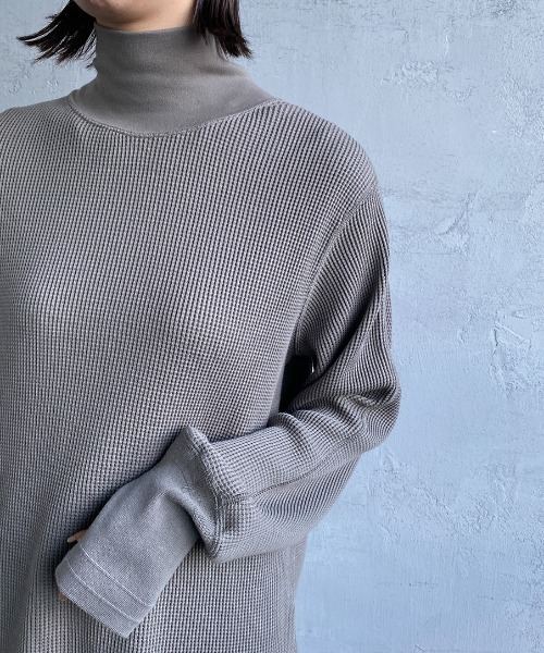 「AMERICANA」 長袖カットソー ONE SIZE ダークブラウン レディース_画像2