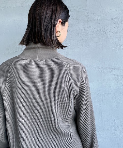 「AMERICANA」 長袖カットソー ONE SIZE ダークブラウン レディース_画像3