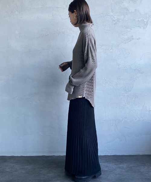 「AMERICANA」 長袖カットソー ONE SIZE ダークブラウン レディース_画像8