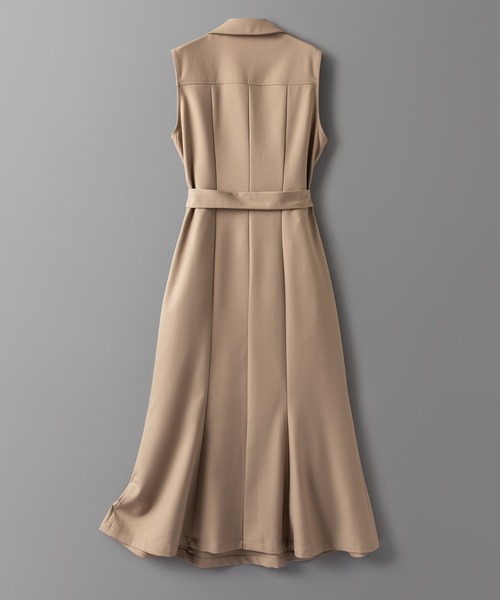 「SAISON DE PAPILLON」 ノースリーブワンピース S ブラック レディース_画像3