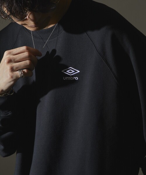 umbro（アンブロ） スウェットカットソー MEDIUM ブラック メンズ