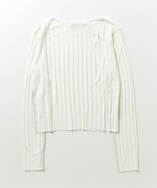 「AEWEN MATOPH」 長袖ニット FREE ダークグレー レディース_画像2