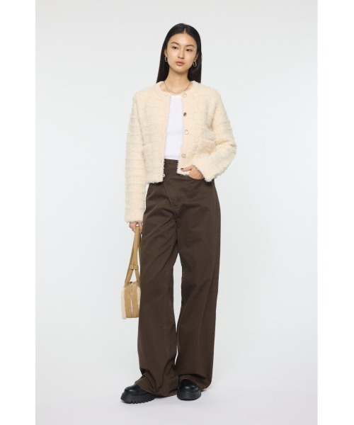 MOUSSY（マウジー） ジャケット ノーカラージャケット 卒業式 COMPACT