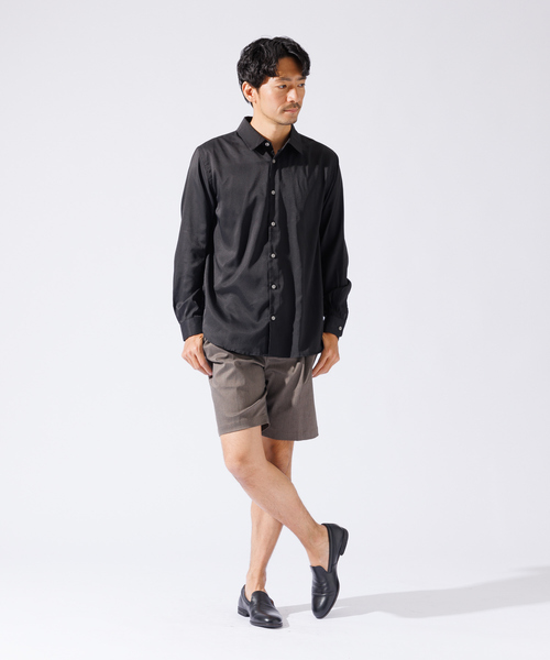 [ABAHOUSE GRAY] рубашка с длинным рукавом 48 белый мужской 