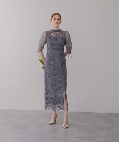 「Leja」 半袖ワンピース SMALL ブルー レディースの画像