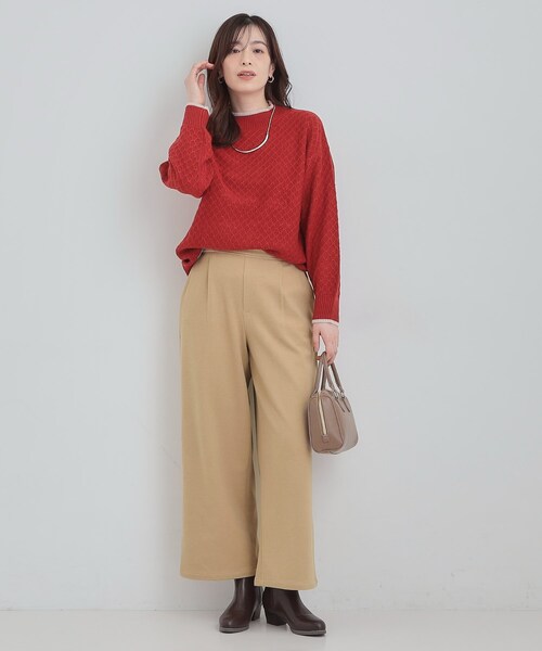 SHOO・LA・RUE（シューラルー） ワイドパンツ パンツ 「洗濯機可/S-LL
