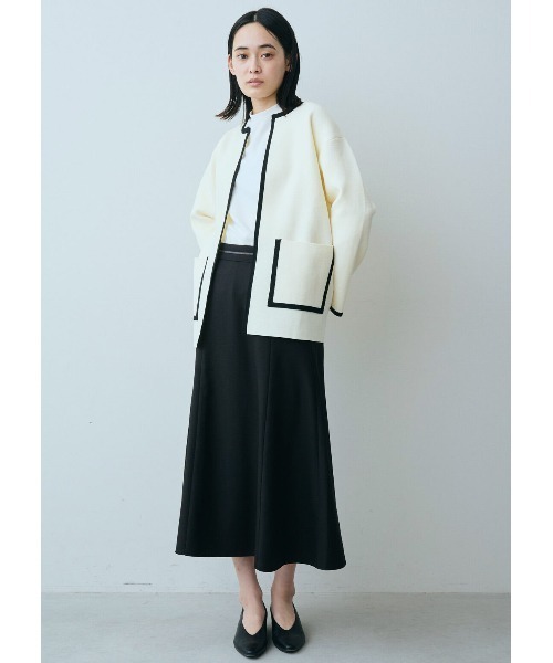 「IEDIT」 ジャケット MEDIUM オフホワイト レディース_画像4