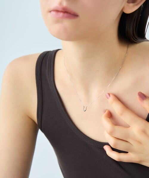 ete（エテ） ネックレス 「レイヤード」 ホースシュー ネックレス