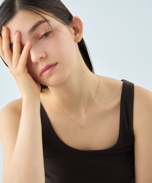 ete（エテ） ネックレス 「レイヤード」 ホースシュー ネックレス