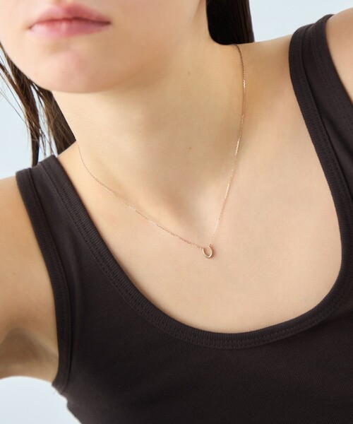 ete ホースシュー ネックレス ete（エテ） ネックレス 「レイヤード」 ホースシュー ネックレス