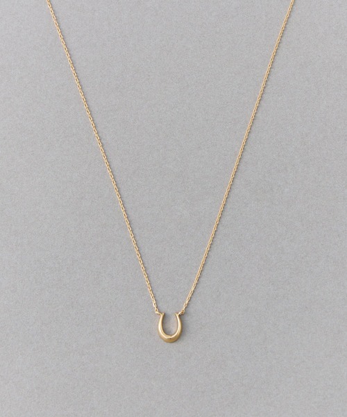 ete（エテ） ネックレス K10YG レイヤー クレセントムーン ネックレス