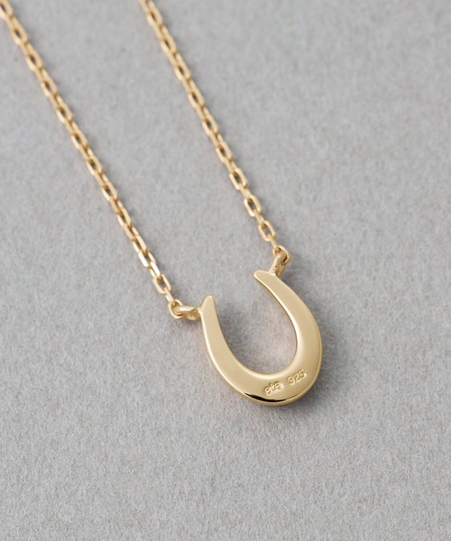 ete（エテ） ネックレス 「レイヤード」 ホースシュー ネックレス