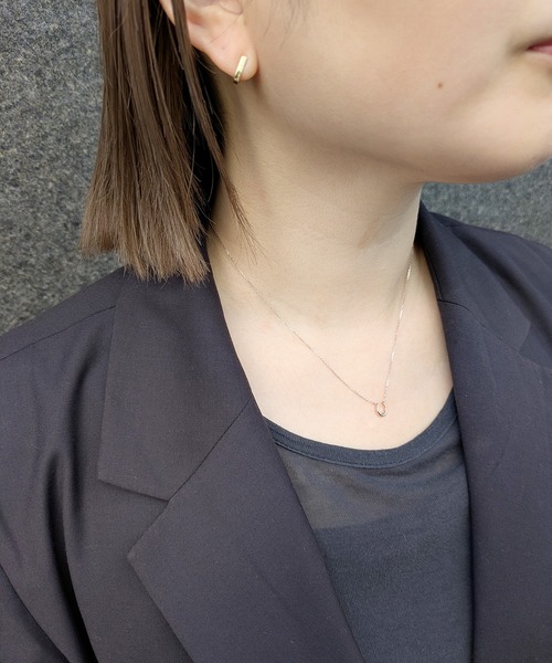 ete（エテ） ネックレス 「レイヤード」 ホースシュー ネックレス