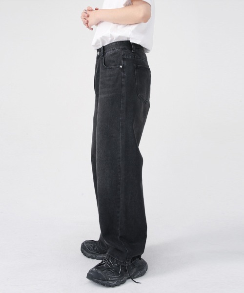 「Ressaca」 デニムパンツ M ブラック メンズ_画像3