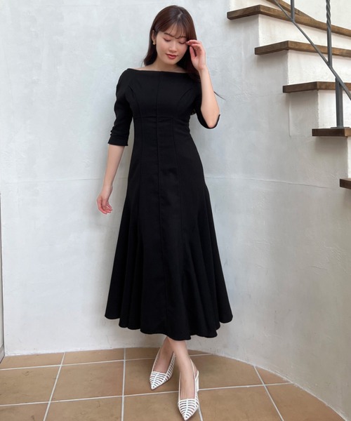 Her lip to 半袖ワンピース M ブラック レディース : ZOZOTOWN Yahoo