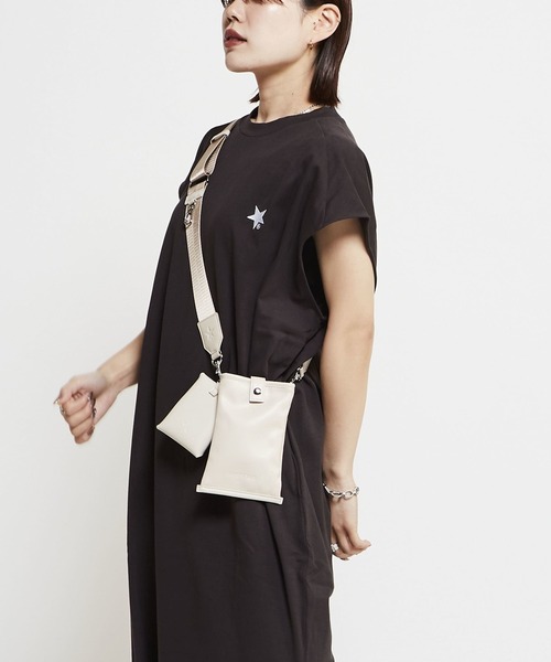 「CONVERSE TOKYO」 ノースリーブワンピース FREE ブラウン レディース_画像6