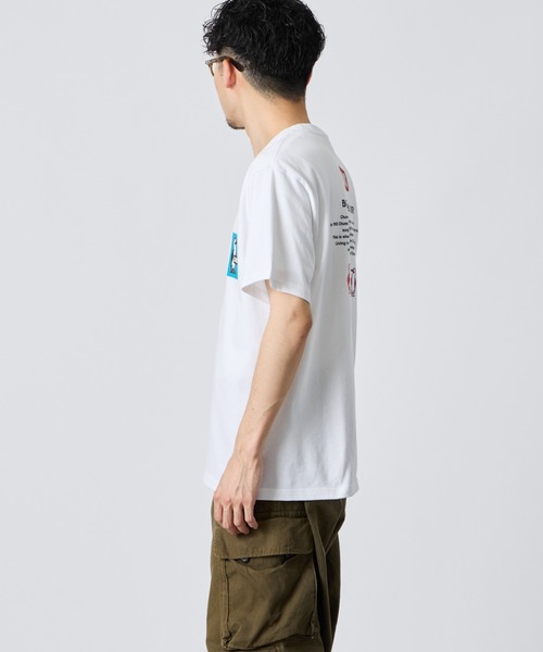 tシャツ 「WEB限定」「CHUMS/チャムス」 別注 ヒストリーロゴ バックプリント ショートスリーブTシャツ レディース メンズの画像