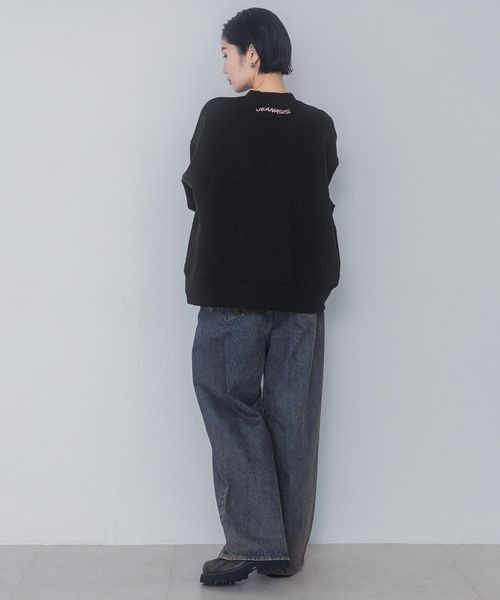 「JEANASIS」 スウェットカットソー FREE ホワイト レディース_画像4