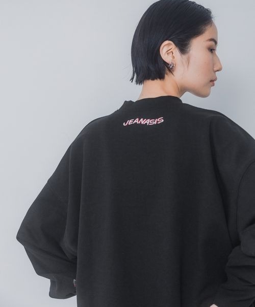 「JEANASIS」 スウェットカットソー FREE ホワイト レディース_画像6
