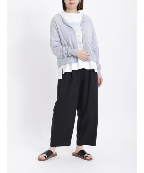 「sm2rhythm」 ニットカーディガン F サックスブルー レディース_画像3