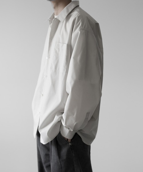 「RUUBON」 長袖シャツ S グレー メンズ_画像4