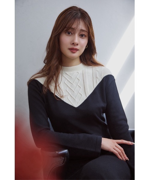 Her lip to 長袖ワンピース M ブラック レディース : ZOZOTOWN Yahoo