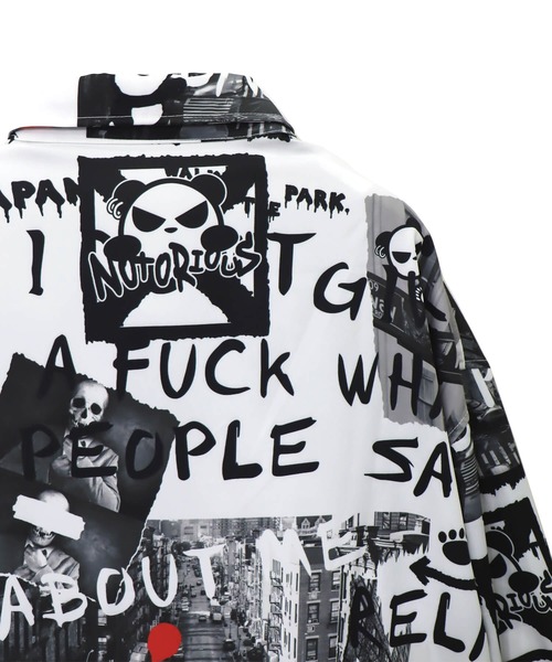 「JACKROSE」 長袖シャツ L ホワイト メンズ_画像7