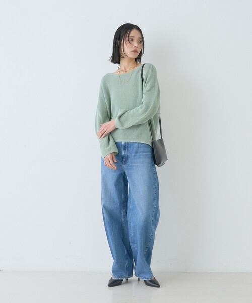 upperhights（アッパーハイツ） ワイドパンツ ジーンズ デニム デニム
