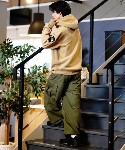 「THE NORTH FACE」 プルオーバーパーカー S ミックスグレー メンズの画像
