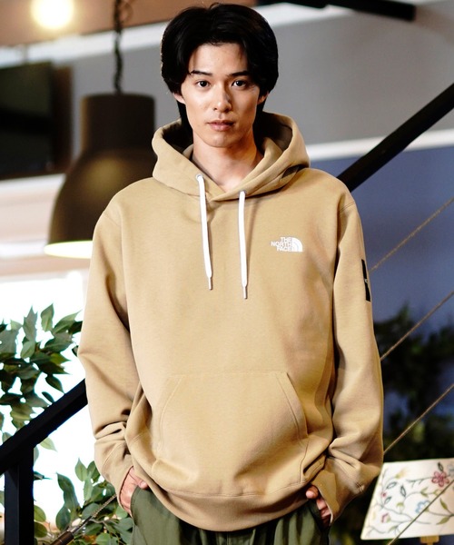 「THE NORTH FACE」 プルオーバーパーカー S ミックスグレー メンズの画像