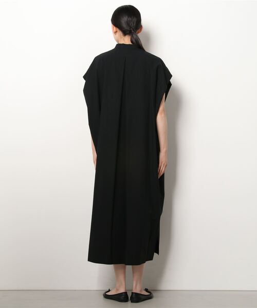 「SACRA」 半袖ワンピース 38 ブラック レディース_画像3