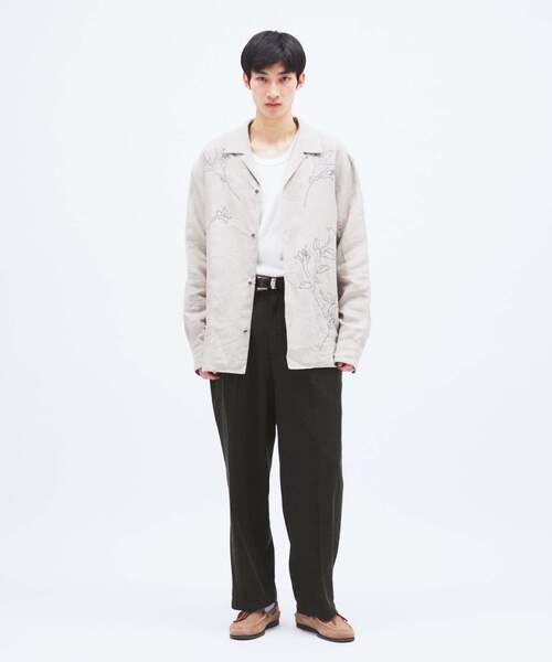 Dickies 別注 リゾート ステート パンツ ホワイト Dickies（ディッキーズ） ワイドパンツ パンツ 別注 リゾート ステート
