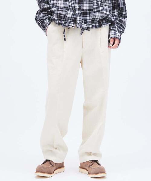 【完売/M】JS 別注 Dickies リゾート874 ホワイト Dickies（ディッキーズ） ワイドパンツ パンツ 別注 リゾート ステート