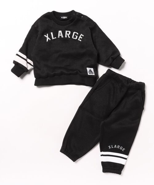 「XLARGE KIDS」 「KIDS」セットアップ 110cm ブラック キッズ_画像2