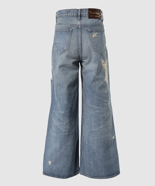 MASU（エムエーエスユー） ジーンズ MB BAGGY JEANS ANGEL DAMAGE