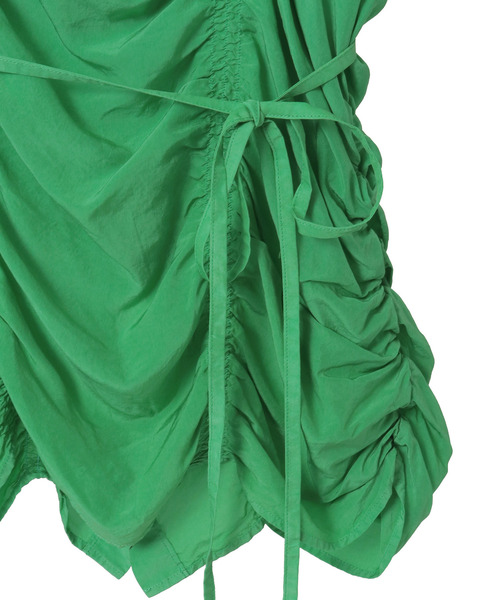 ブラウス シャツ 「CURRENTAGE/カレンテージ」Piece Dyeing Cupra Blouse レディースの画像